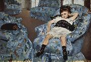 Mary Cassatt Kleines Madchen im blauen Fauteuil USA oil painting artist
